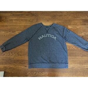 NAUTICA Men's M SIGNATURE LOGO CREWNECK SWEATSHIRT XXL